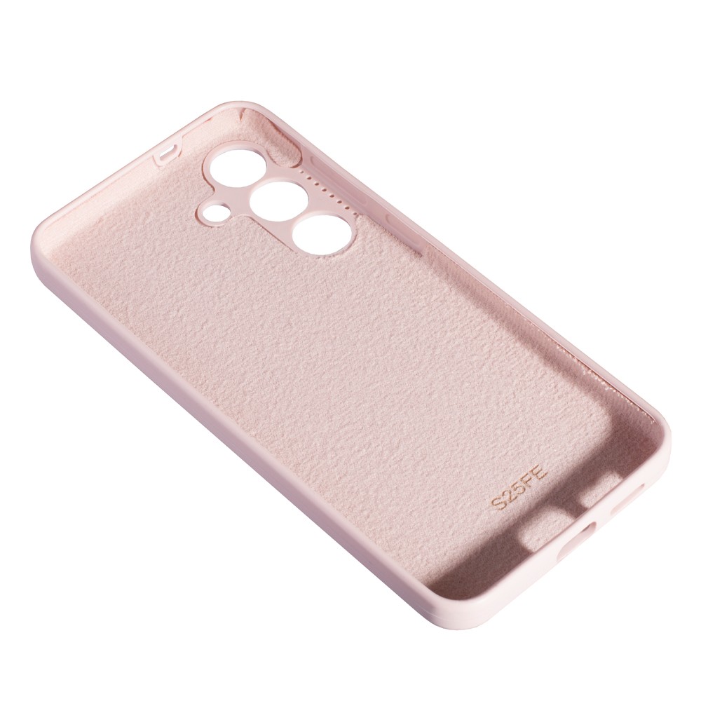 Чохол Softy для Samsung S25 FE Pink Sand-2