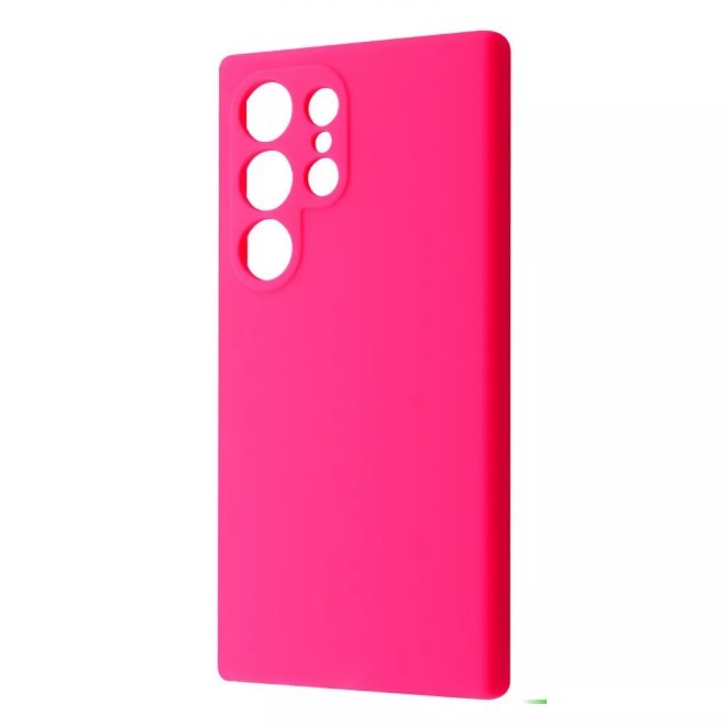 Silicone Cover FIBRA Full Camera without Logo (A) для Samsung S25 Ultra (Barbie pink)-0