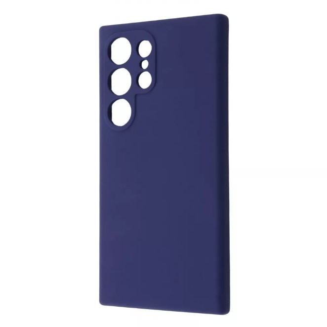 Silicone Cover FIBRA Full Camera without Logo (A) для Samsung S25 Ultra (Midnight blue)-0