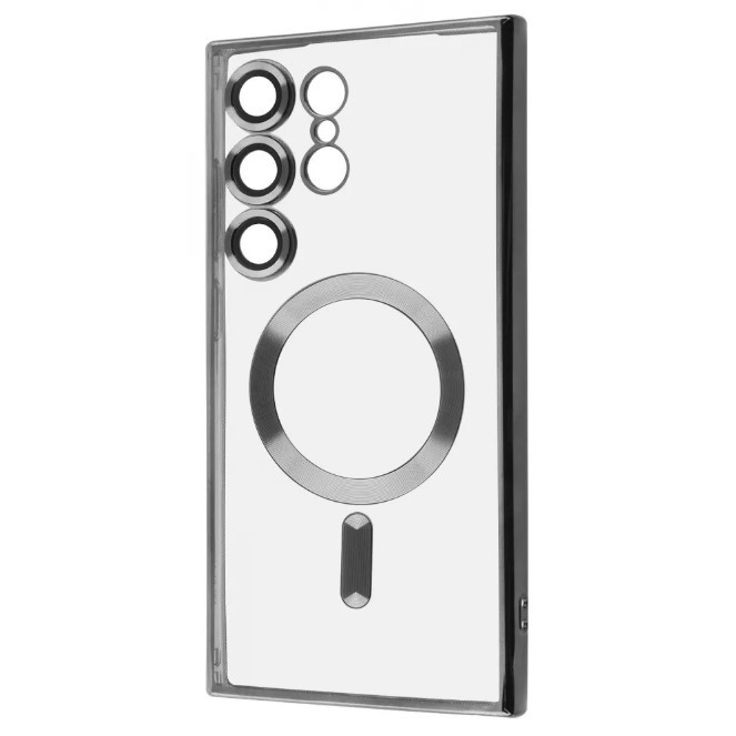 Чохол Metal Color with MagSafe для Samsung S25 Ultra (Silver)-0