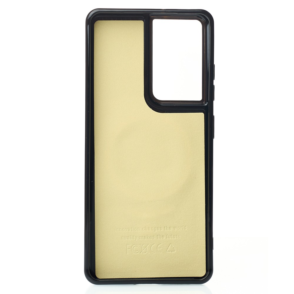 Чохол Glamour MagSafe для Samsung S21 Ultra чорний-1