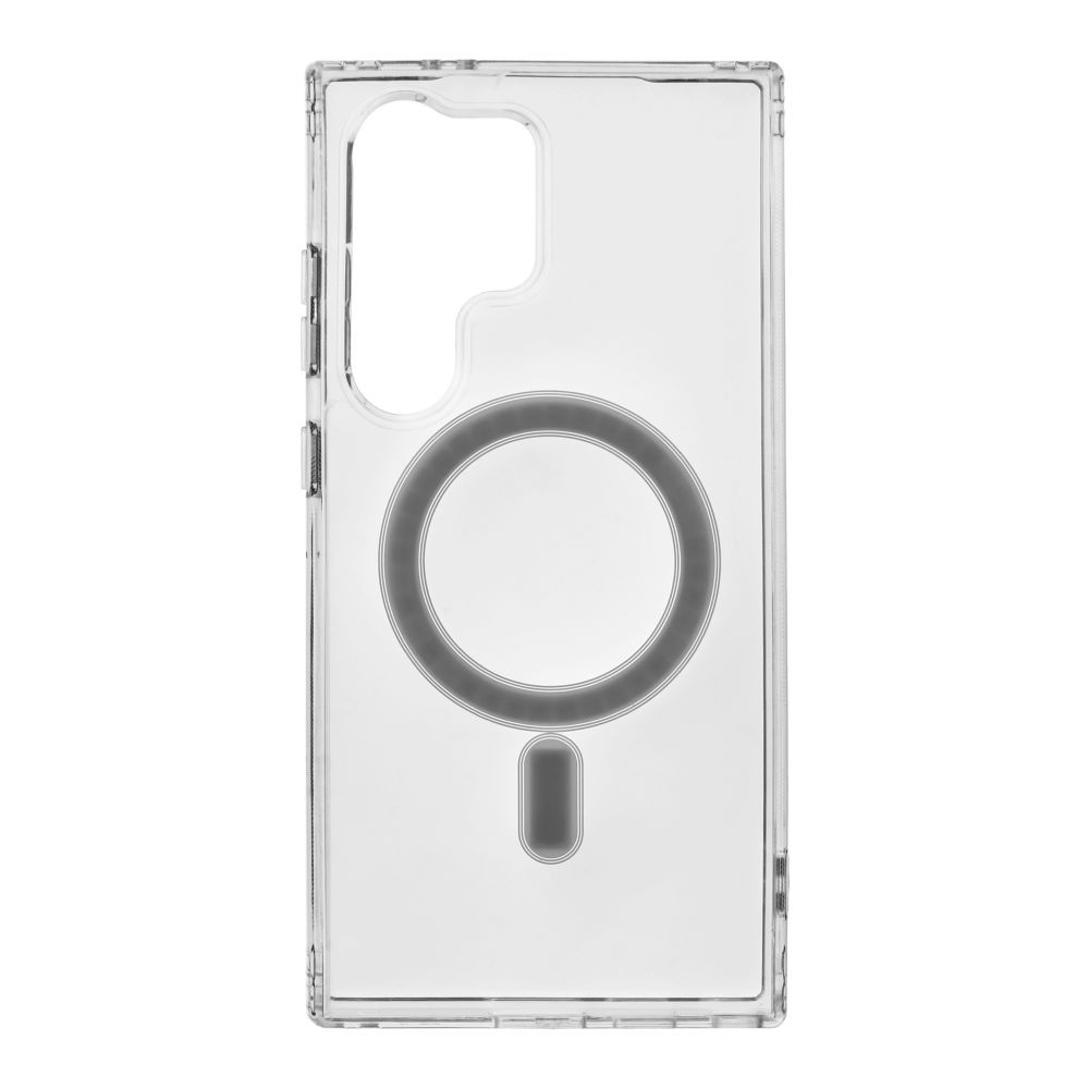 Накладка Clear Case MagSafe для Samsung S25 Ultra-0