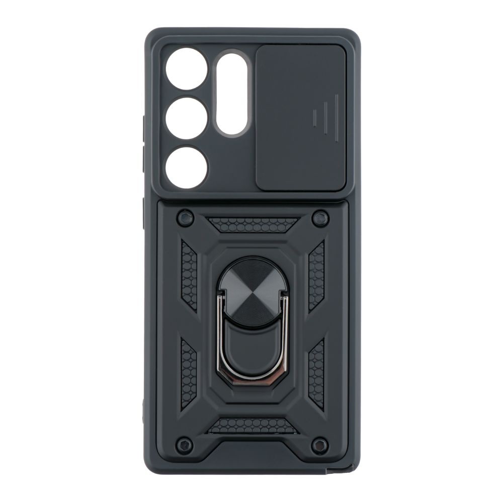 Накладка Camshield Serge Ring для Samsung S25 Ultra чорна-0