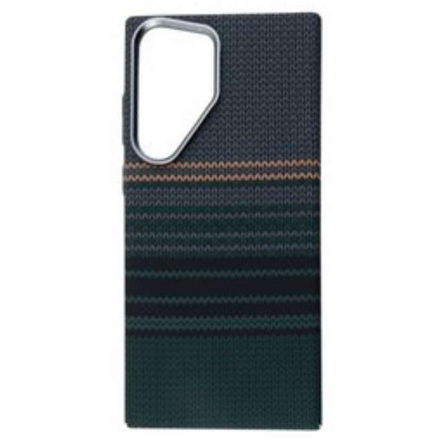 Чохол Carbonite Design with MagSafe для Samsung S25 Ultra (Blue/Green)-0