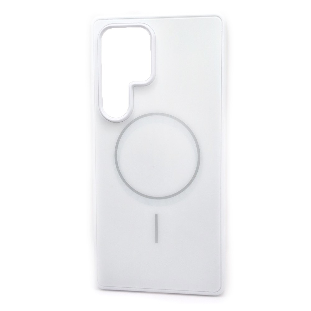 Чохол Durable Shell Magnetic для Samsung S25 Ultra  біла-0