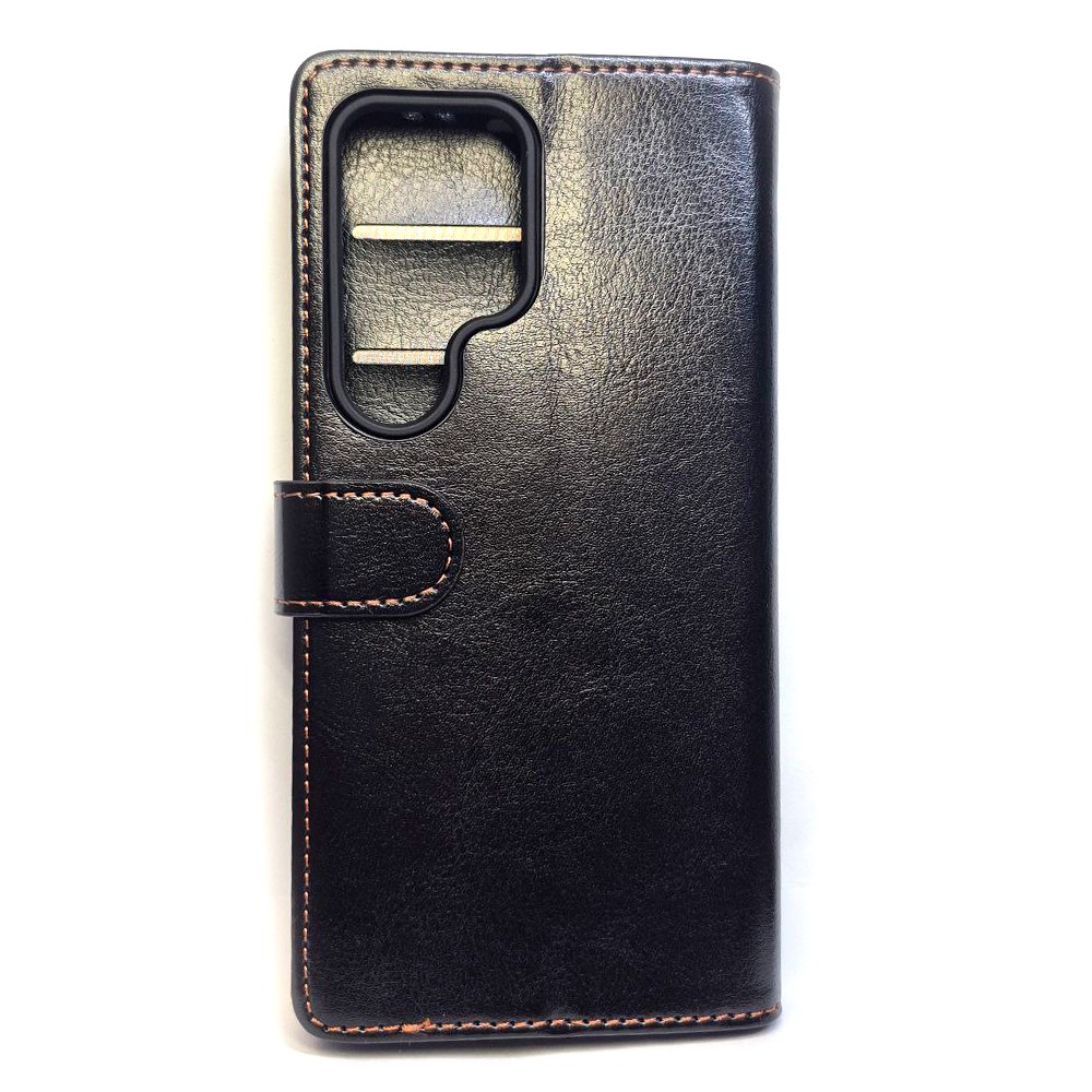 Книжка Ivlover для Samsung S24 Ultra чорна-1