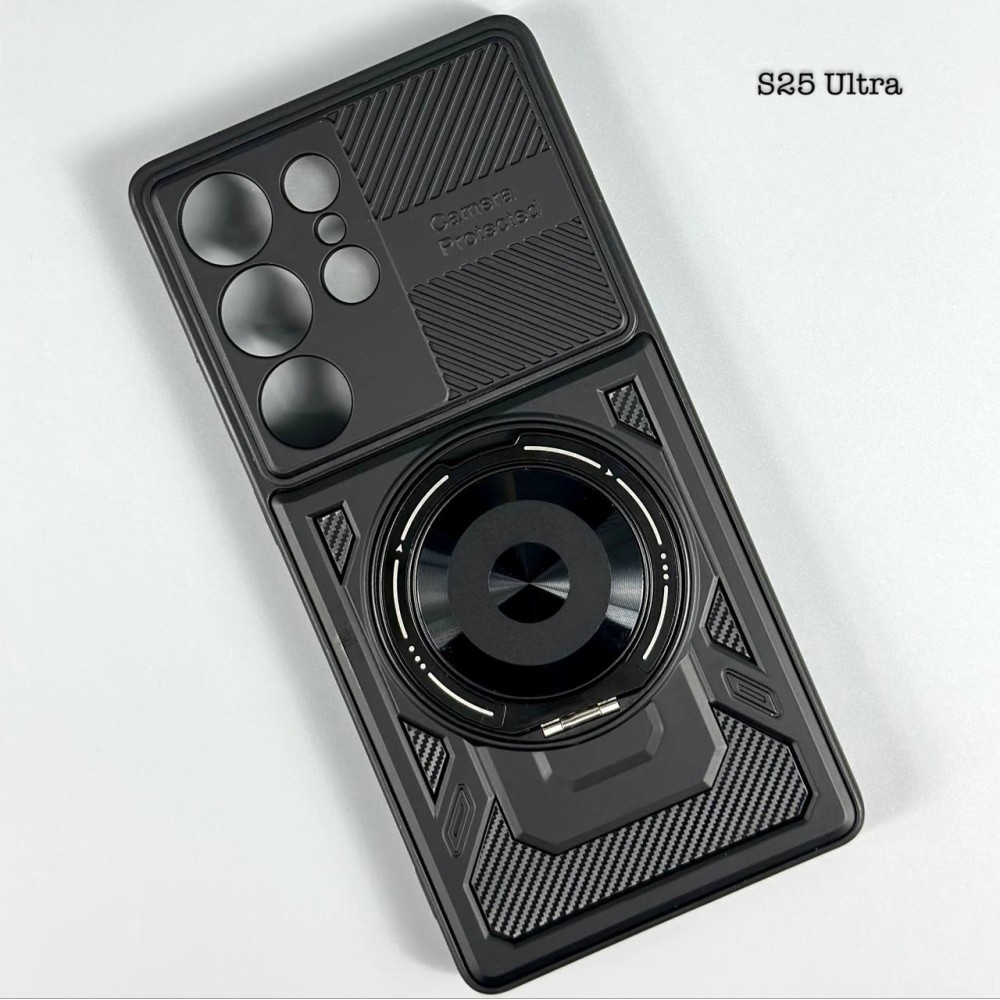 Чохол Armor Rotating Magnetic для Samsung S25 Ultra чорний-0