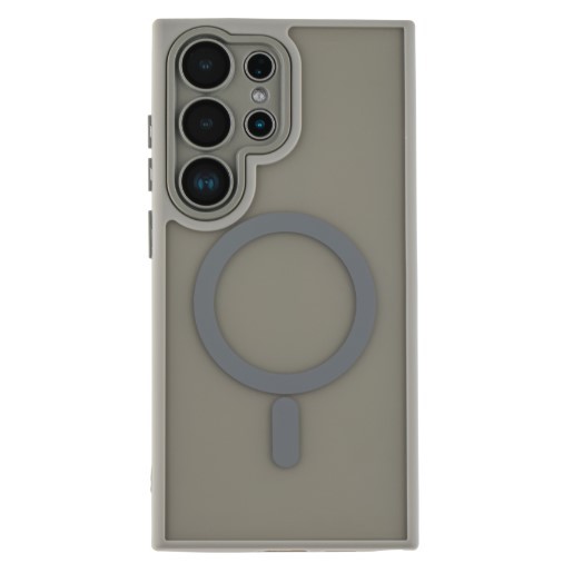 Накладка Magsafe Magnetic Color для Samsung S25 Ultra Grey-0
