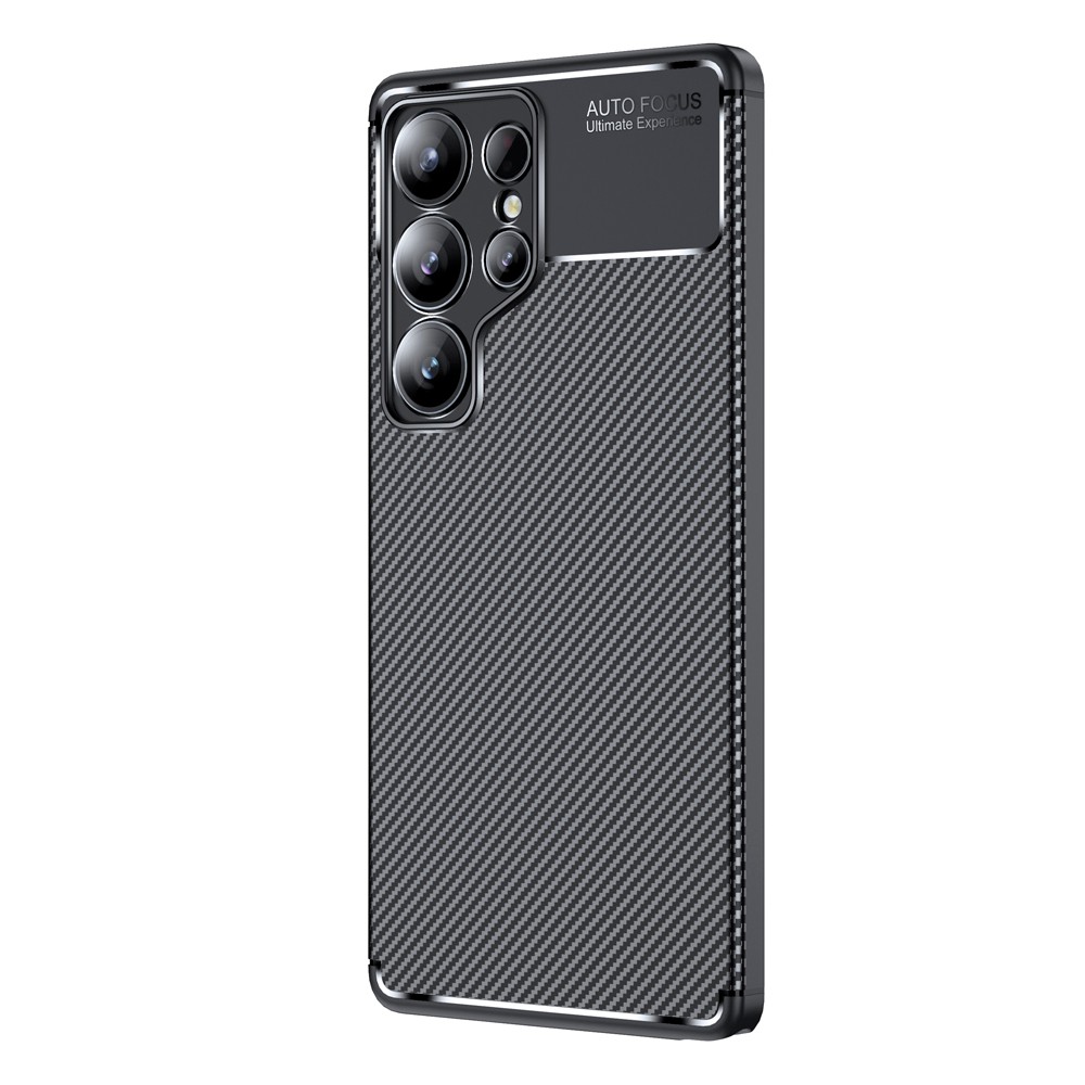 Накладка Ultimate Experience Carbon для Samsung S25 Ultra чорна-0