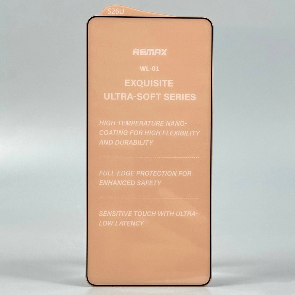 Захисне скло Remax WL-01 Future Ultra-soft Series HD для Samsung S26 (Чорний)-0