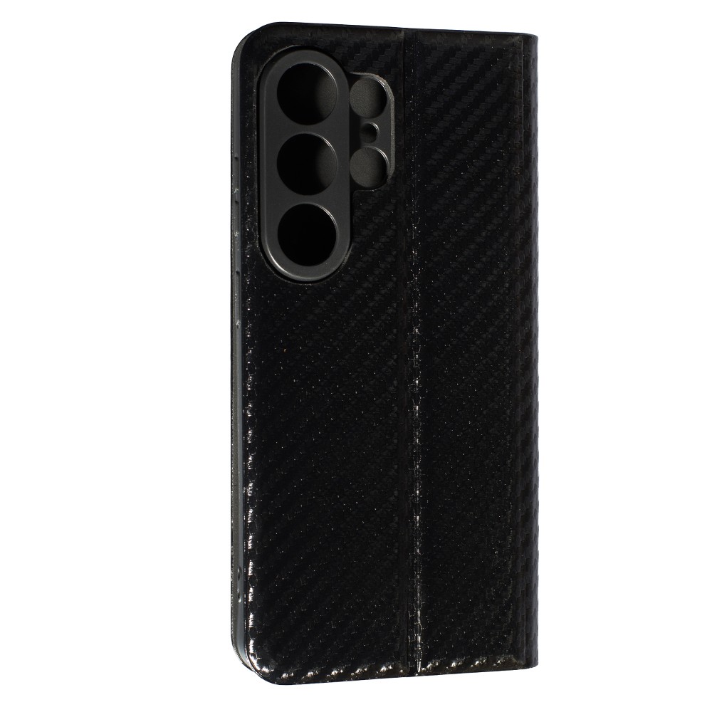 Книжка FLIP COVER Carbon для Samsung S26 Ultra Чорна-1