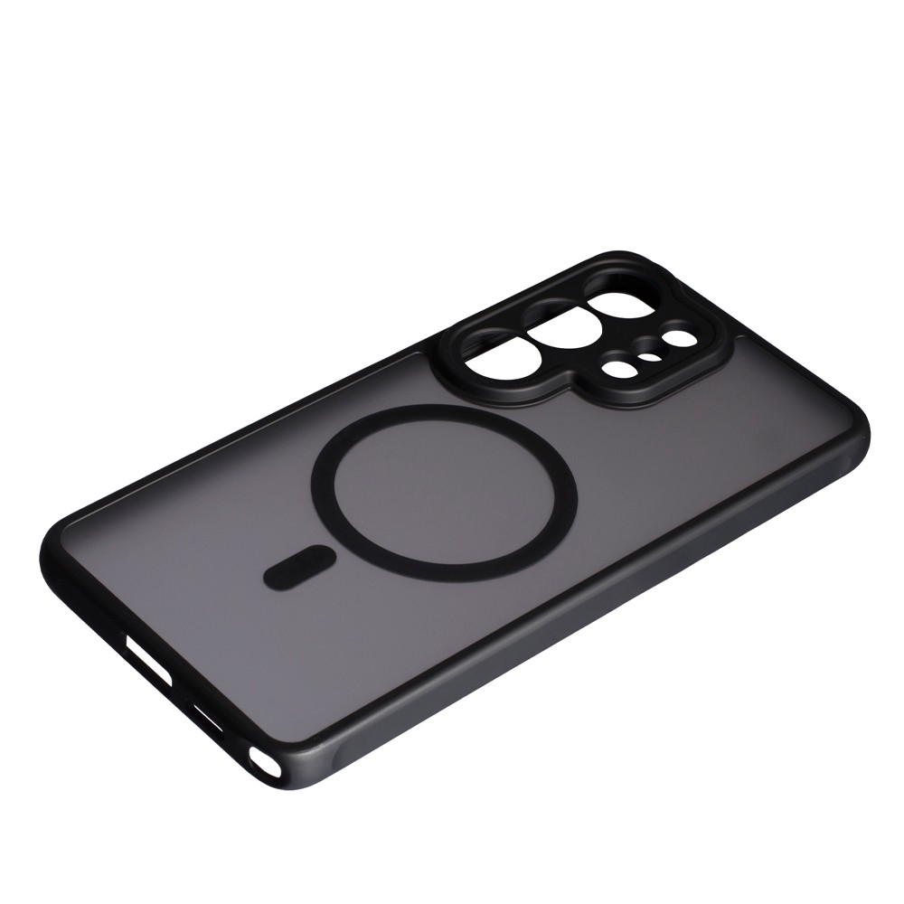 Чохол Magsafe MATTE ACRYLIC  для Samsung S26 Ultra з захистом камери Black-1