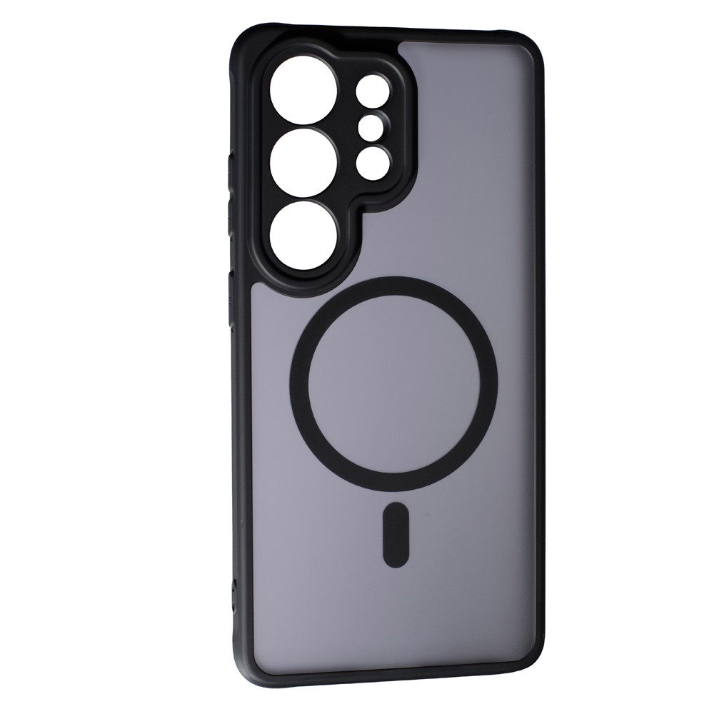 Чохол Magsafe MATTE ACRYLIC  для Samsung S26 Ultra з захистом камери Black-0