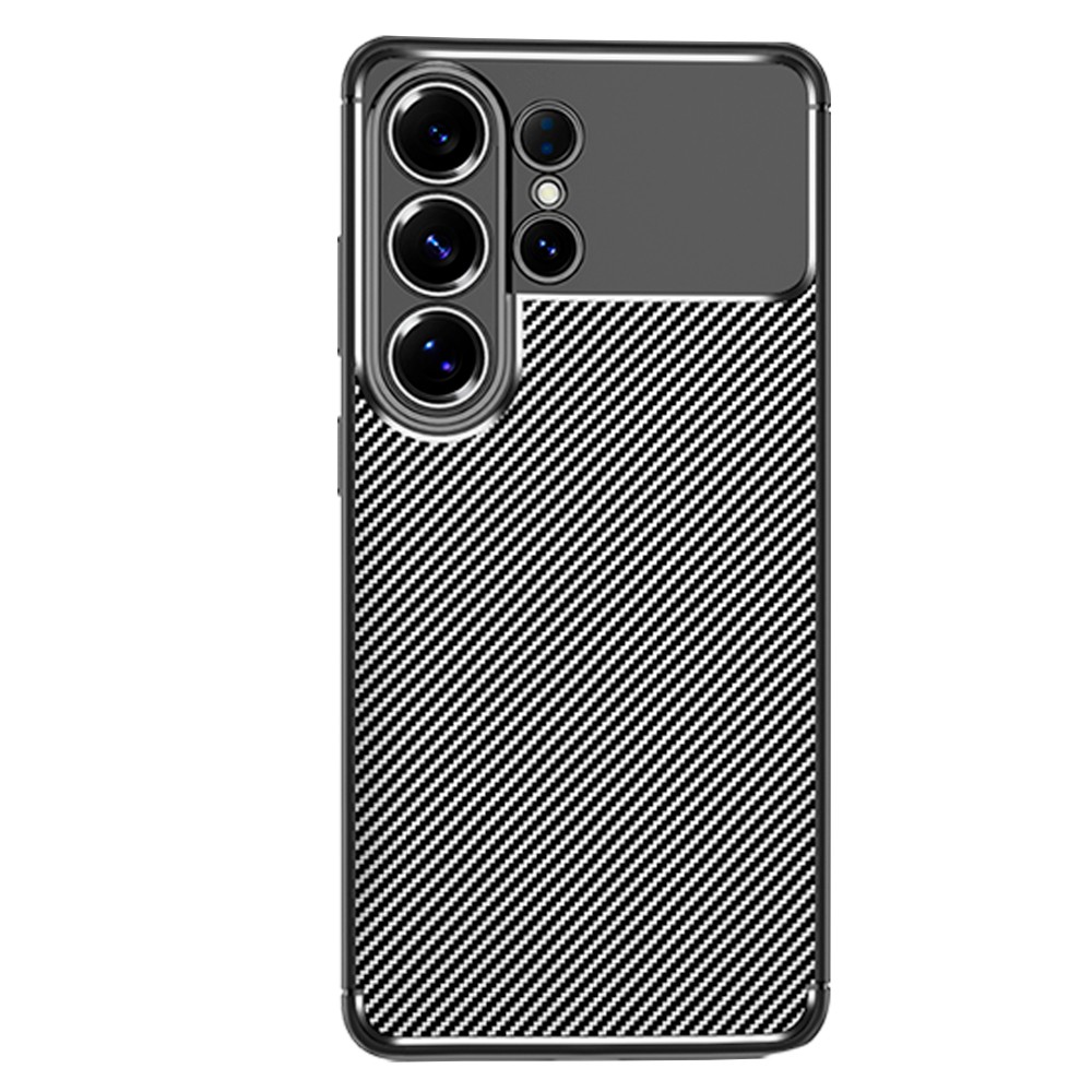 Накладка Ultimate Experience Carbon для Samsung S26 Ultra чорна-0