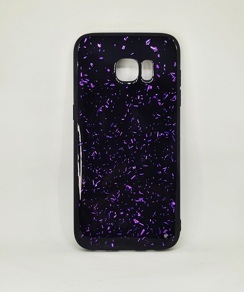 Накладка Confetti для Samsung S7 (G930) фіолетовий-0