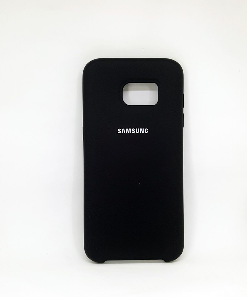 Silicone cover для Samsung S7 Edge G935 Black-0