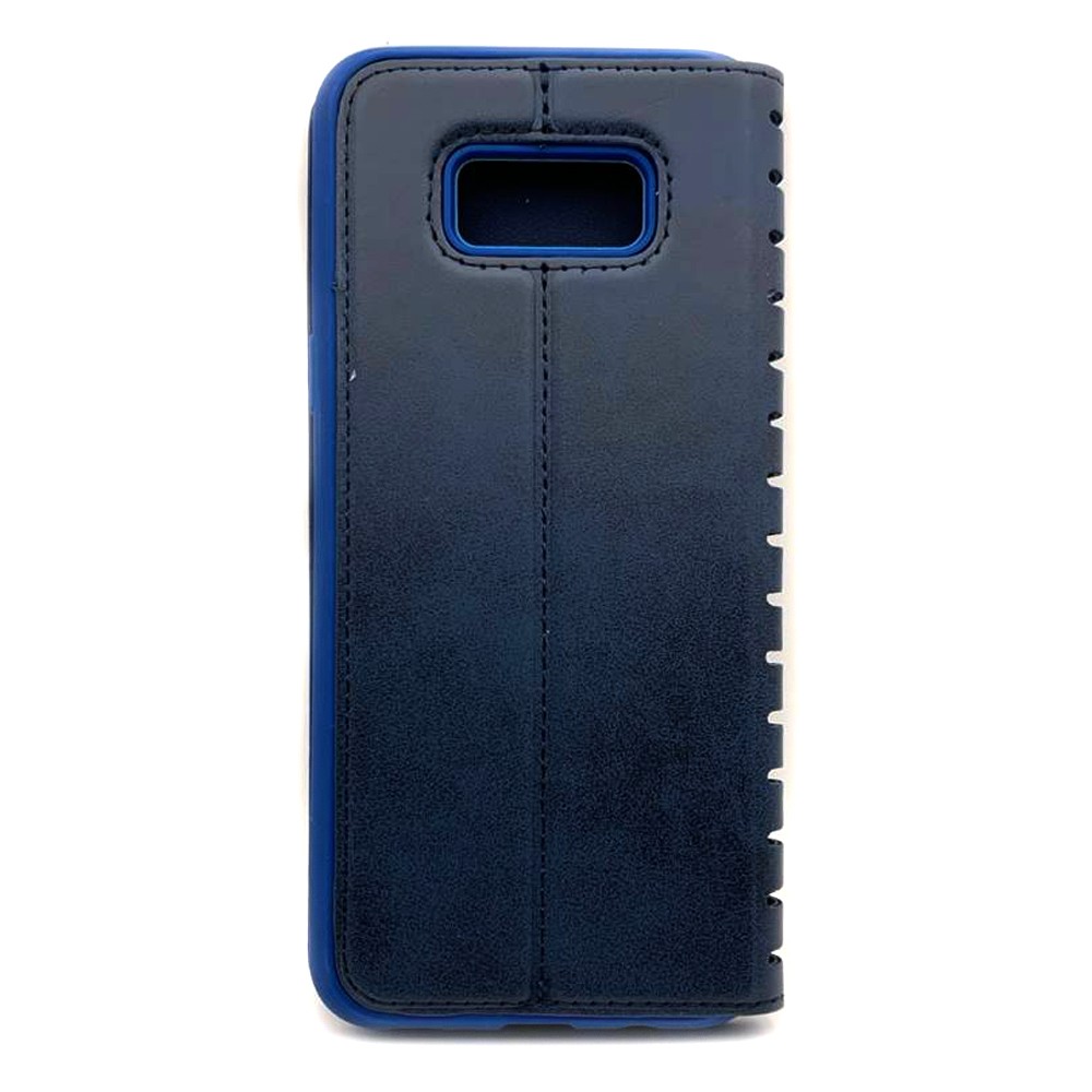 Книжка leather folio для Samsung S8 Plus синя-1