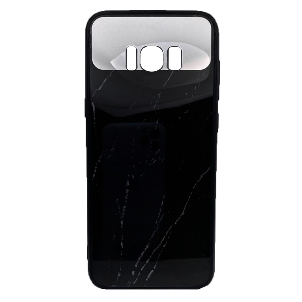 Накладка  mirror для Samsung S8 Plus чорна-0