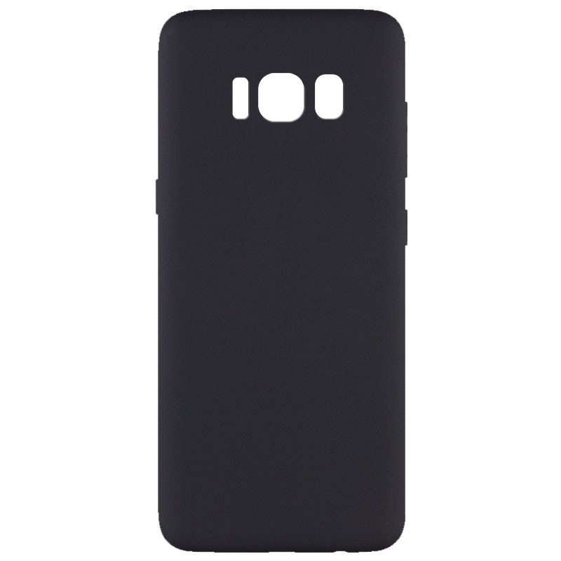Silicone Cover Full without Logo (A) для Samsung S8 (Black)-0