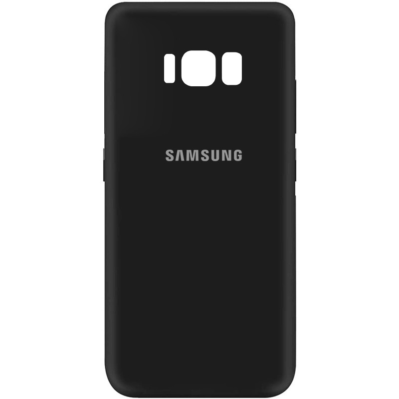 Silicone Cover My Color Full Protective (A) для Samsung S8 Plus (Black)-0