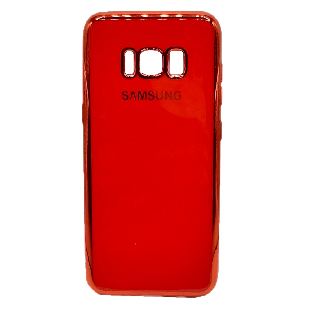 Накладка Brand Case no logo для Samsung S8 червона-0