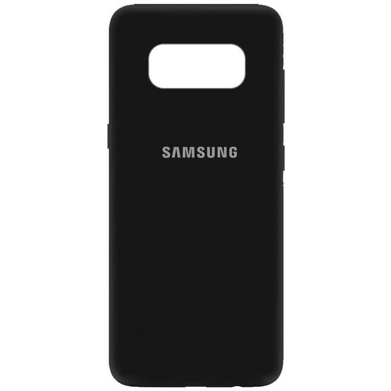 Silicone Cover My Color Full Protective (A) для Samsung S8 (Black)-0