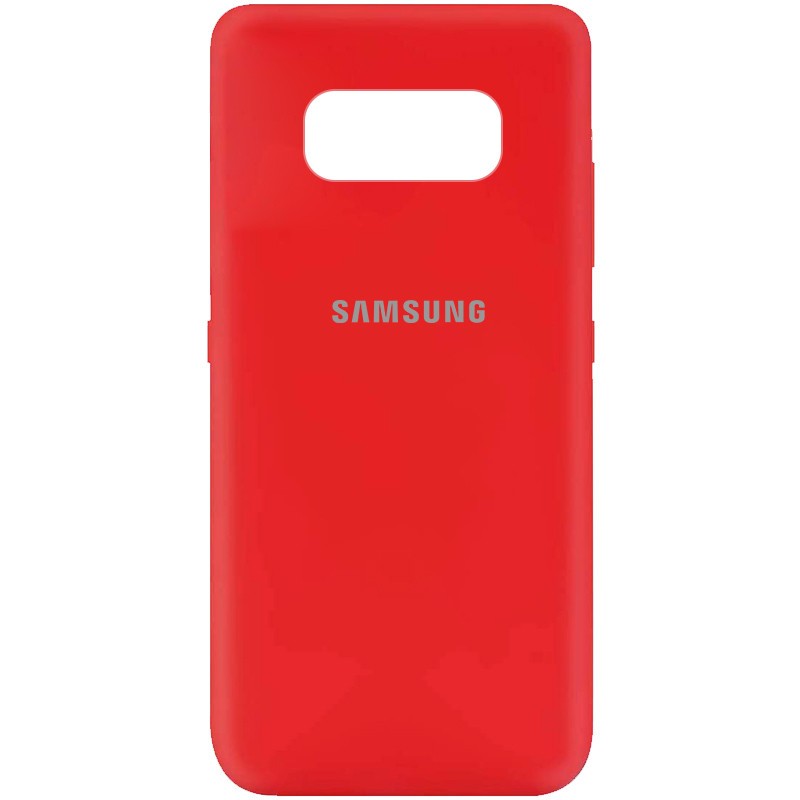 Silicone Cover My Color Full Protective (A) для Samsung S8 (Red)-0