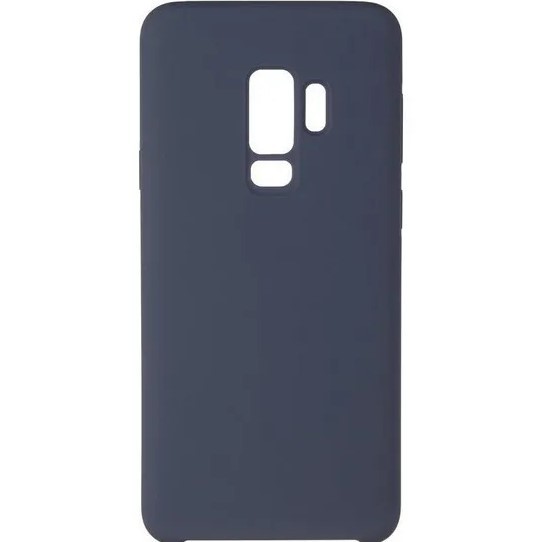 Накладка Fibra для Samsung S9 Plus матова з мікрофіброю (Midnight Blue)-0