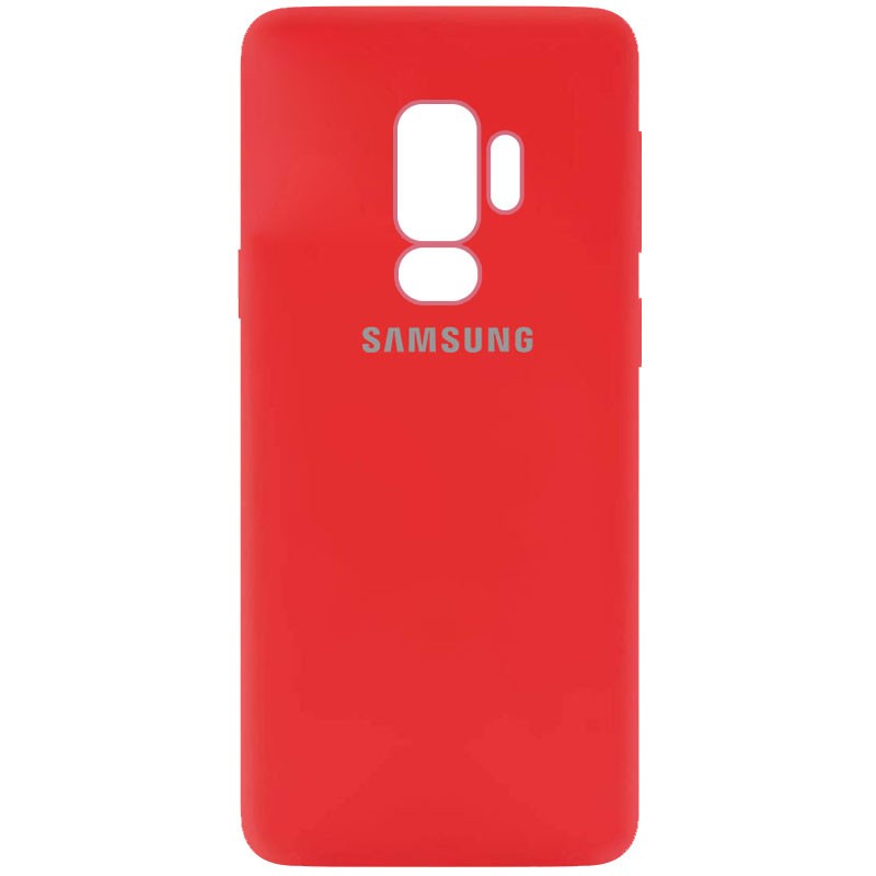 Silicone Cover My Color Full Camera (A) для Samsung S9 Plus (Red)-0