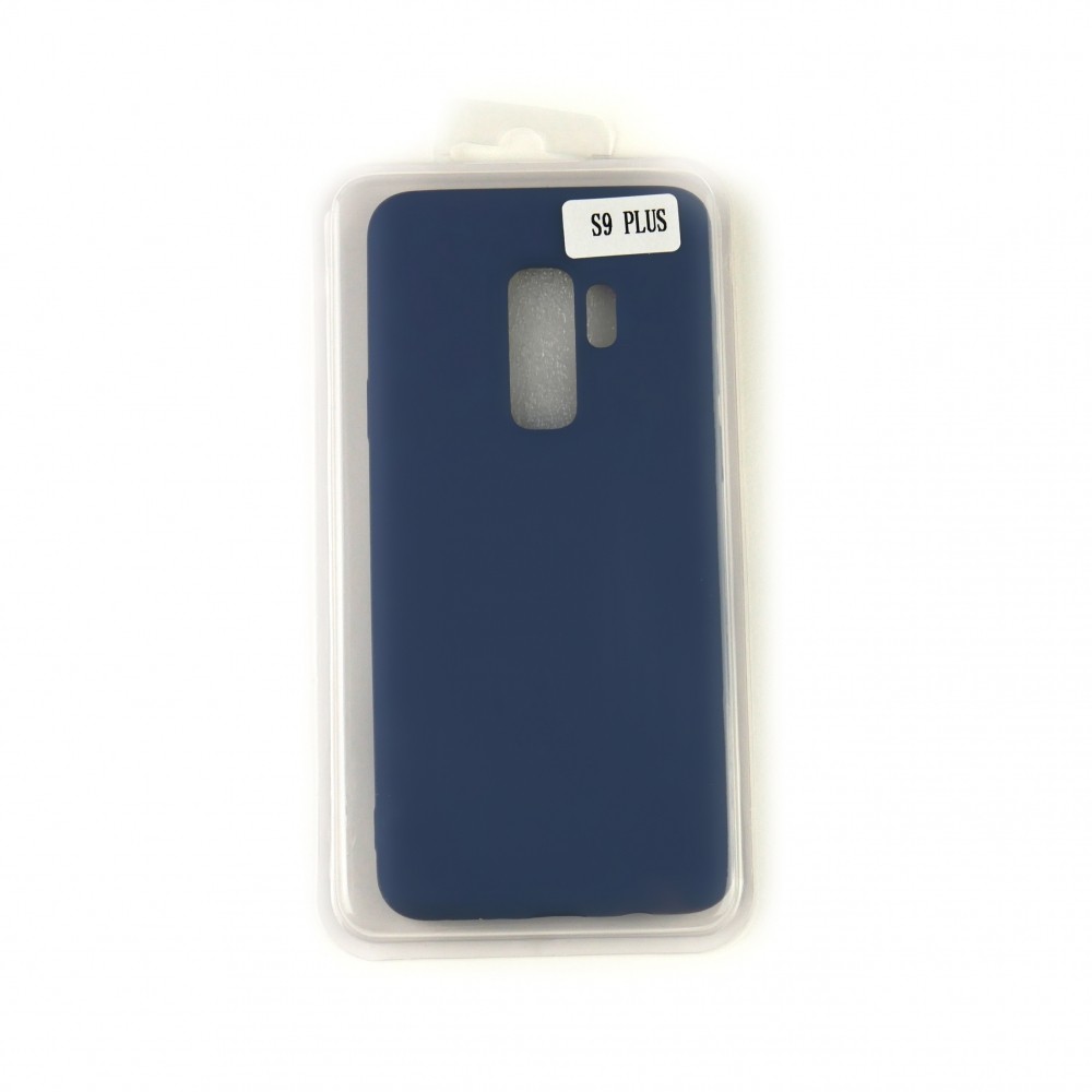 Silicone Case Full Cover для Samsung S9 Plus синій-0