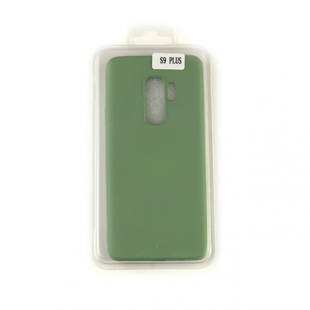 Silicone Case Full Cover для Samsung S9 Plus зелений-0