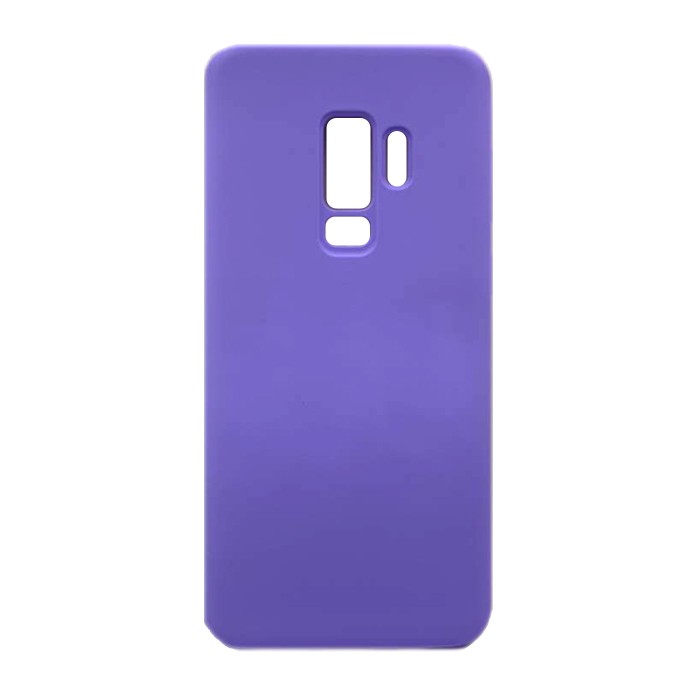 Накладка Fibra для Samsung S9 Plus матова з мікрофіброю (Light purple)-0