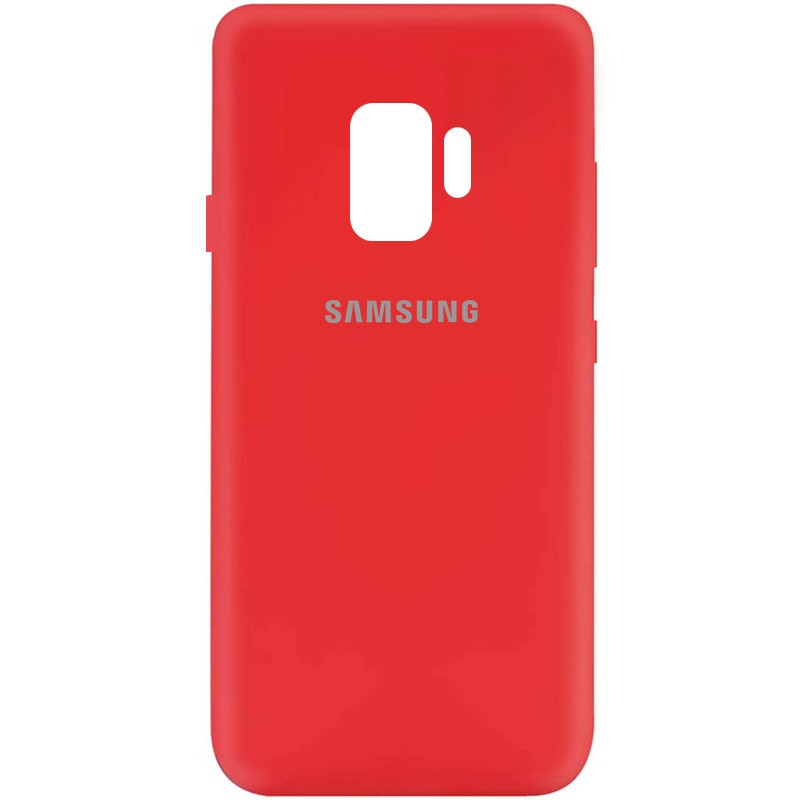 Silicone Cover My Color Full Protective (A) для Samsung S9 (Red)-0
