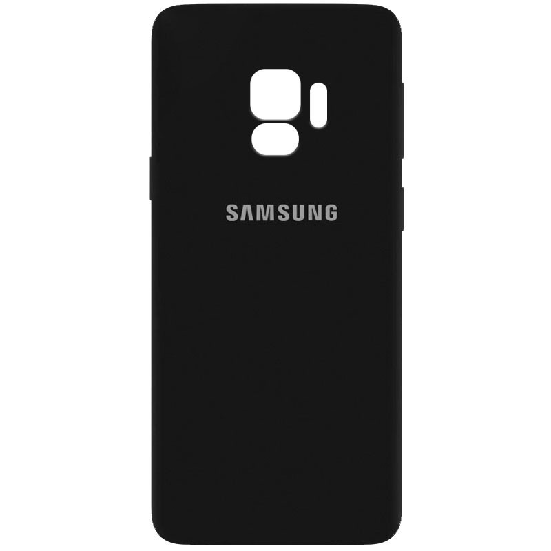 Silicone Cover My Color Full Camera (A) для Samsung S9 (Black)-0