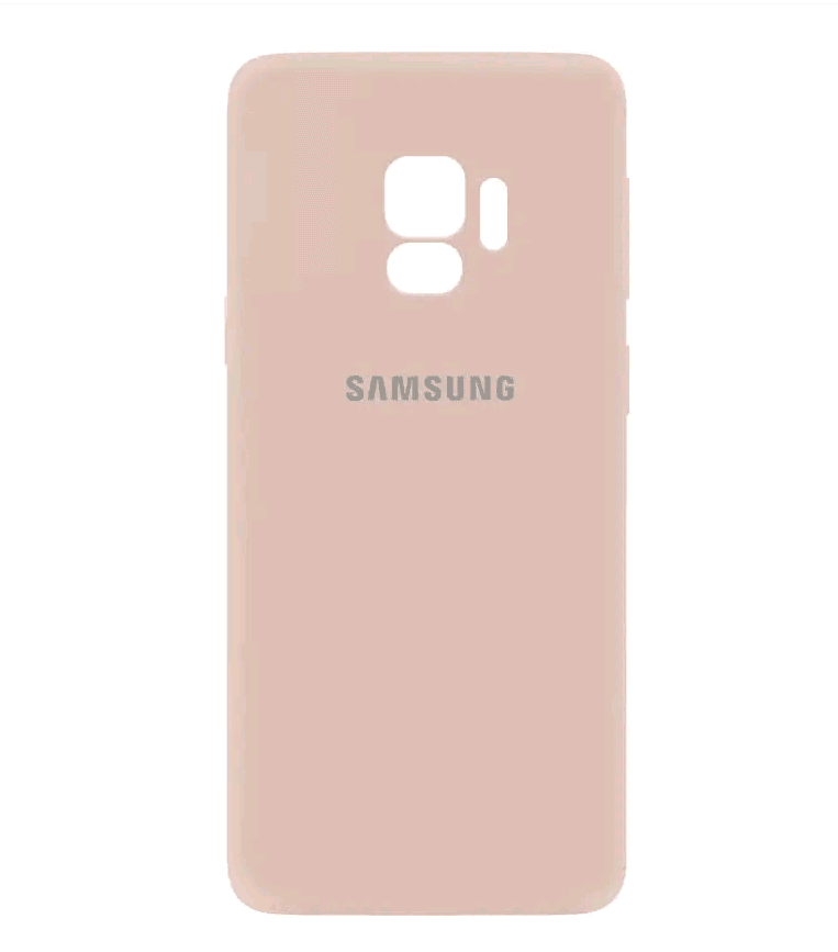 Silicone Cover My Color Full Camera (A) для Samsung S9 (Pink Sand)-0