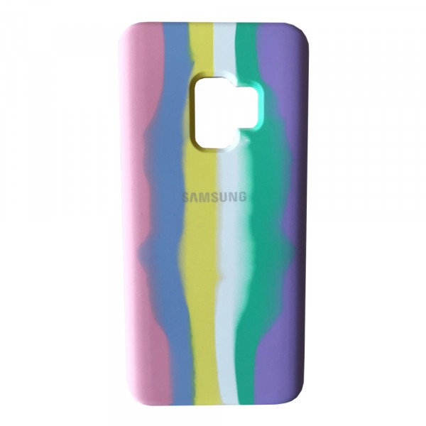 Rainbow Silicone Case для Samsung S9 (Marshmellow)-0