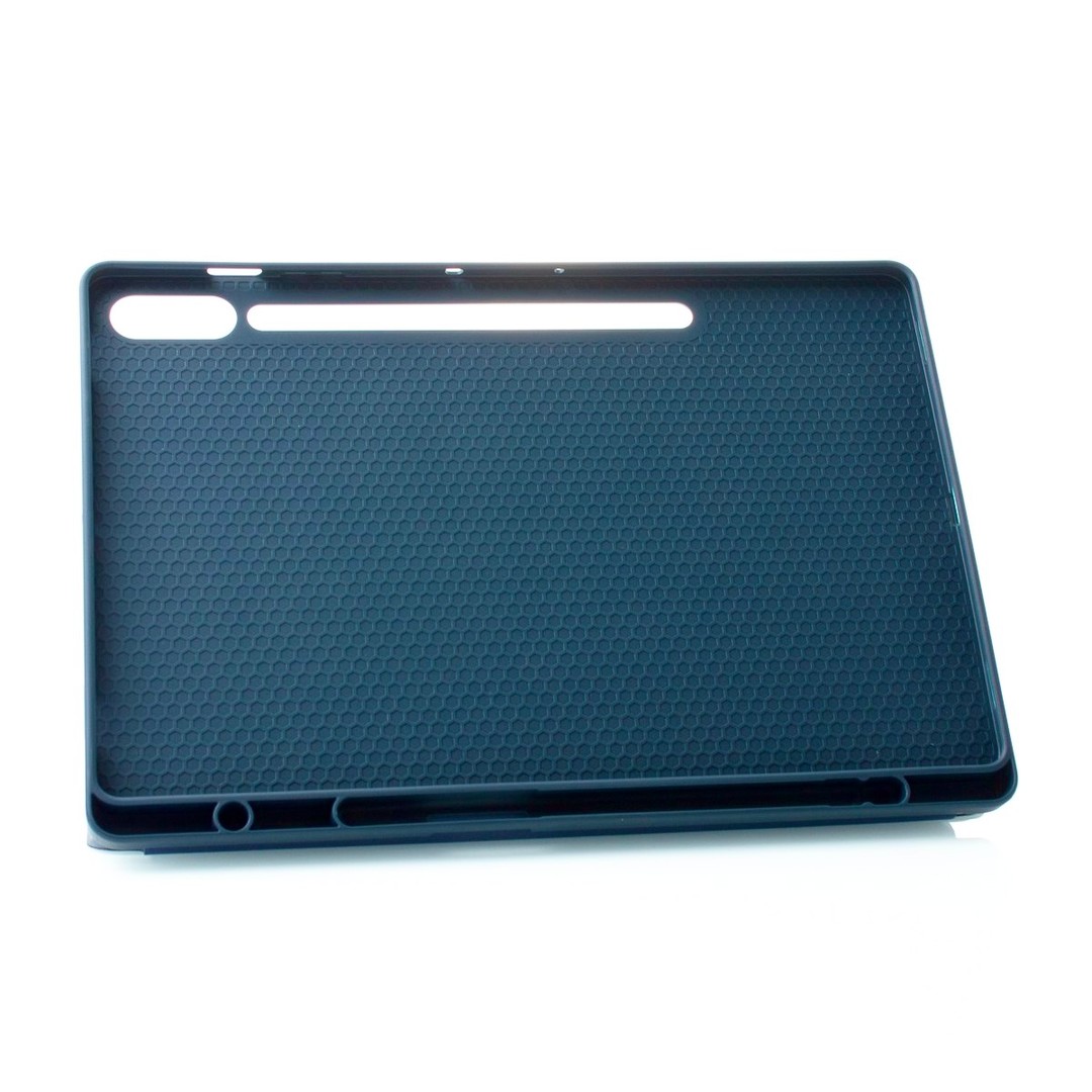 Книжка Smart Case With Pencil Samsung Tab S7 FE 12.4"/S7 Plus/S8 Plus/S9 Plus/TAB S9 FE Plus  Темно-синій-2