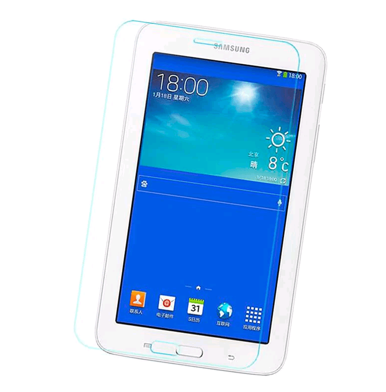 Захисне скло для Samsung Tab 3 Lite 7.0 (без упаковки)-0