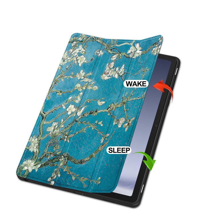 Чохол-книжка Flexible TPU Mate BeCover для Samsung Galaxy Tab A9 Plus SM-X210/SM-X215/SM-X216 11.0 сакура-5