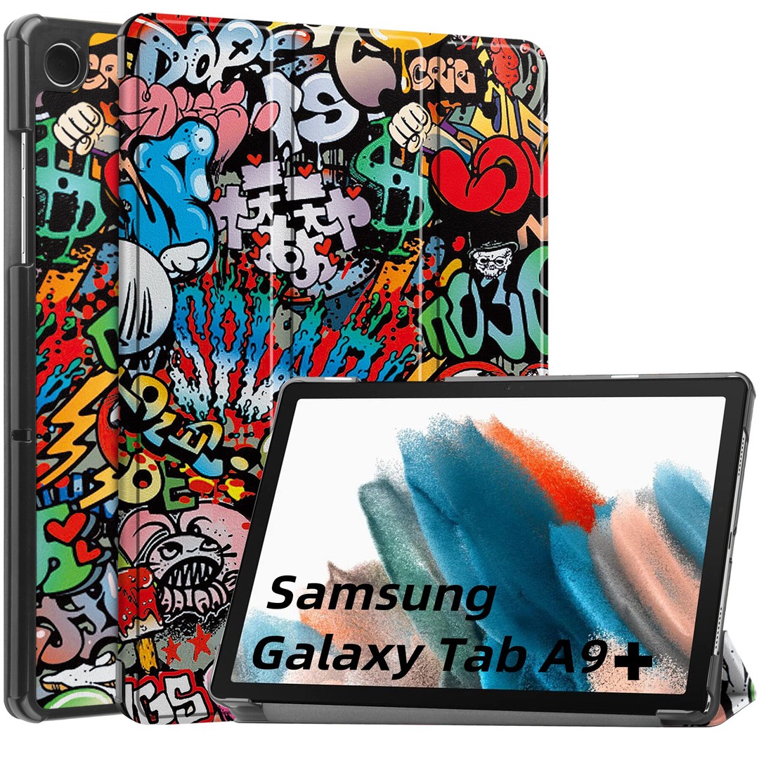 Чохол-книжка BeCover Smart Case для Samsung Galaxy Tab A9 Plus SM-X210/SM-X215/SM-X216 11.0" Graffit-4
