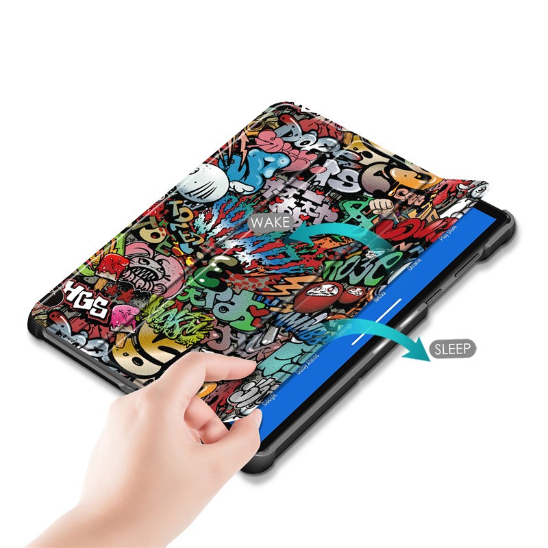 Чохол-книжка BeCover Smart Case для Samsung Galaxy Tab A9 SM-X115 8.7" Graffiti-2