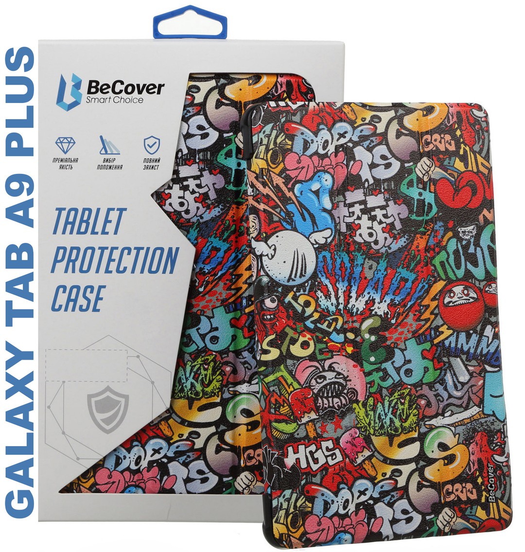 Чохол-книжка BeCover Smart Case для Samsung Galaxy Tab A9 Plus SM-X210/SM-X215/SM-X216 11.0" Graffit-0
