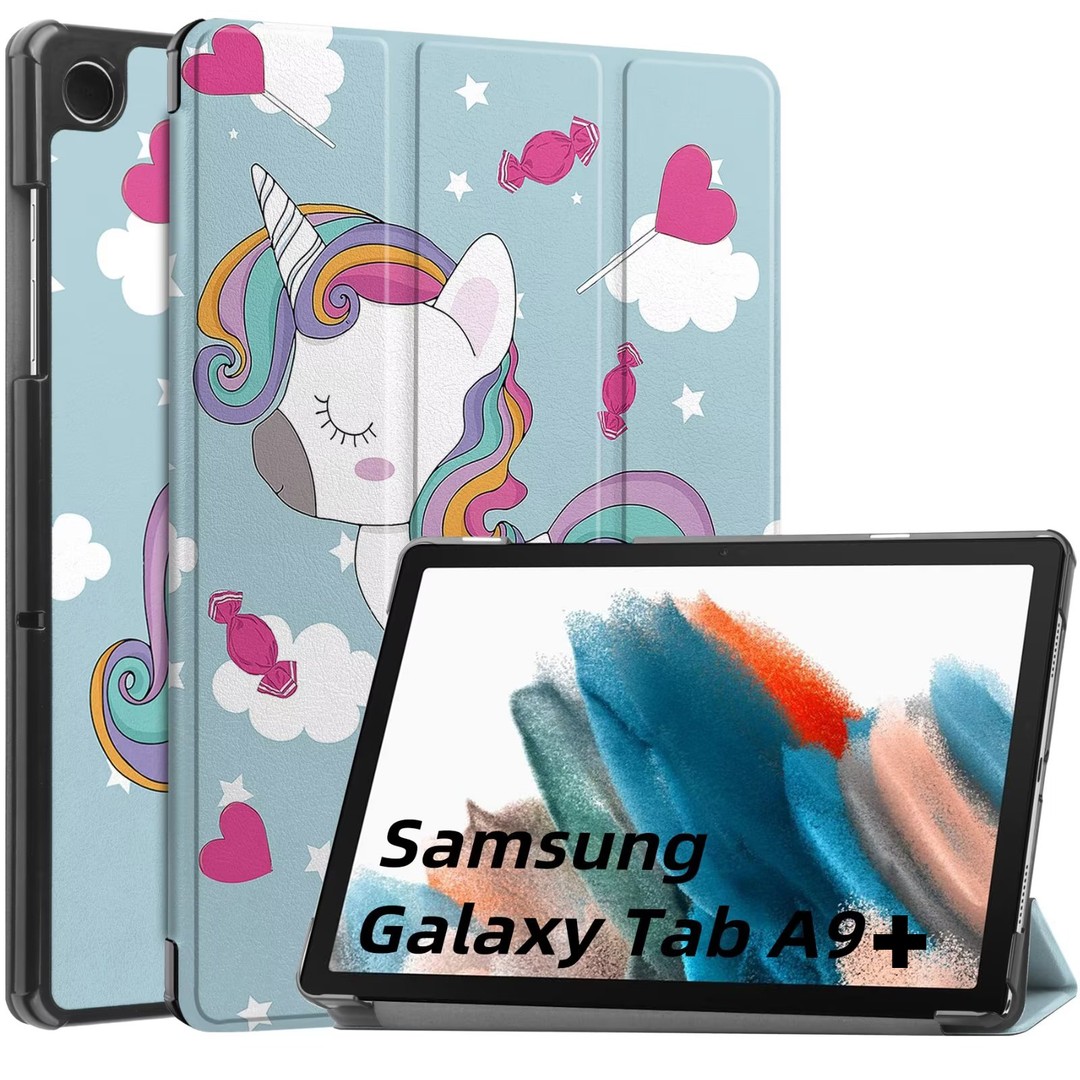 Чохол-книжка BeCover Smart Case для Samsung Galaxy Tab A9 Plus SM-X210/SM-X215/SM-X216 11.0" Unicorn-1