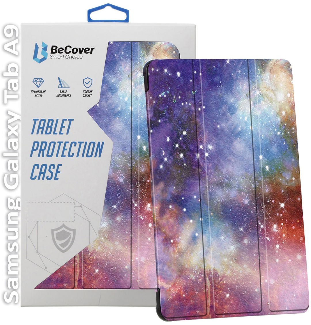 Чохол-книжка BeCover Smart Case для Samsung Galaxy Tab A9 SM-X115 8.7" Space-0