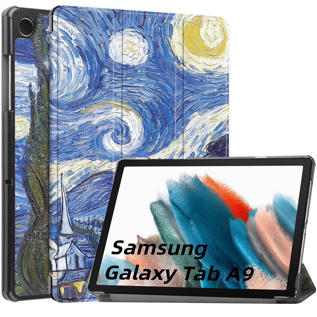 Чохол-книжка BeCover Smart Case для Samsung Galaxy Tab A9 SM-X115 8.7" Night-1