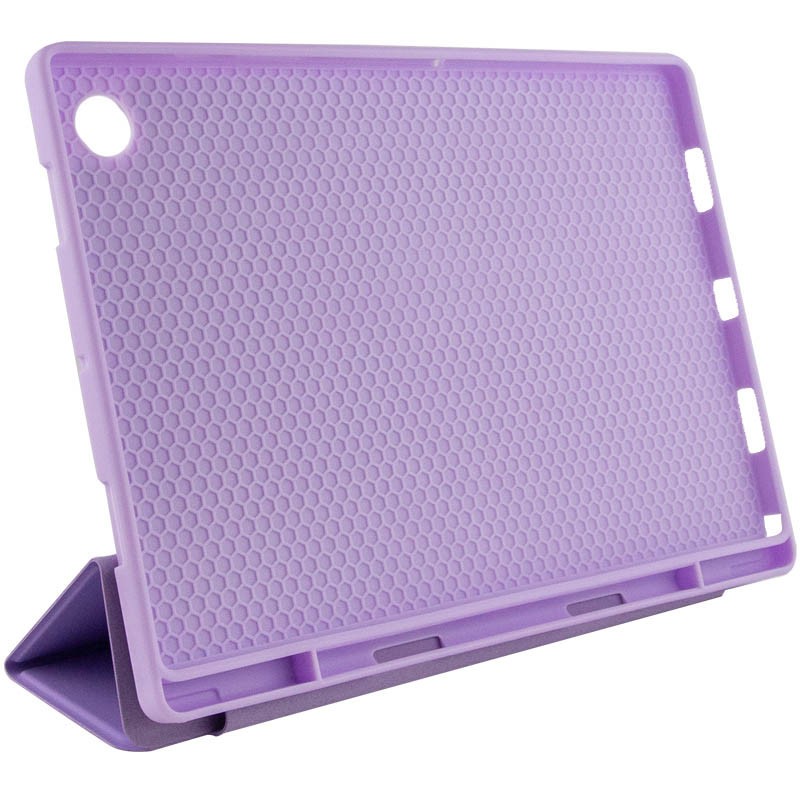 Чохол-книжка Book Cover (stylus slot) для Samsung TAB A7 Lite (T220/T225) (Бузковий / Dasheen)-3
