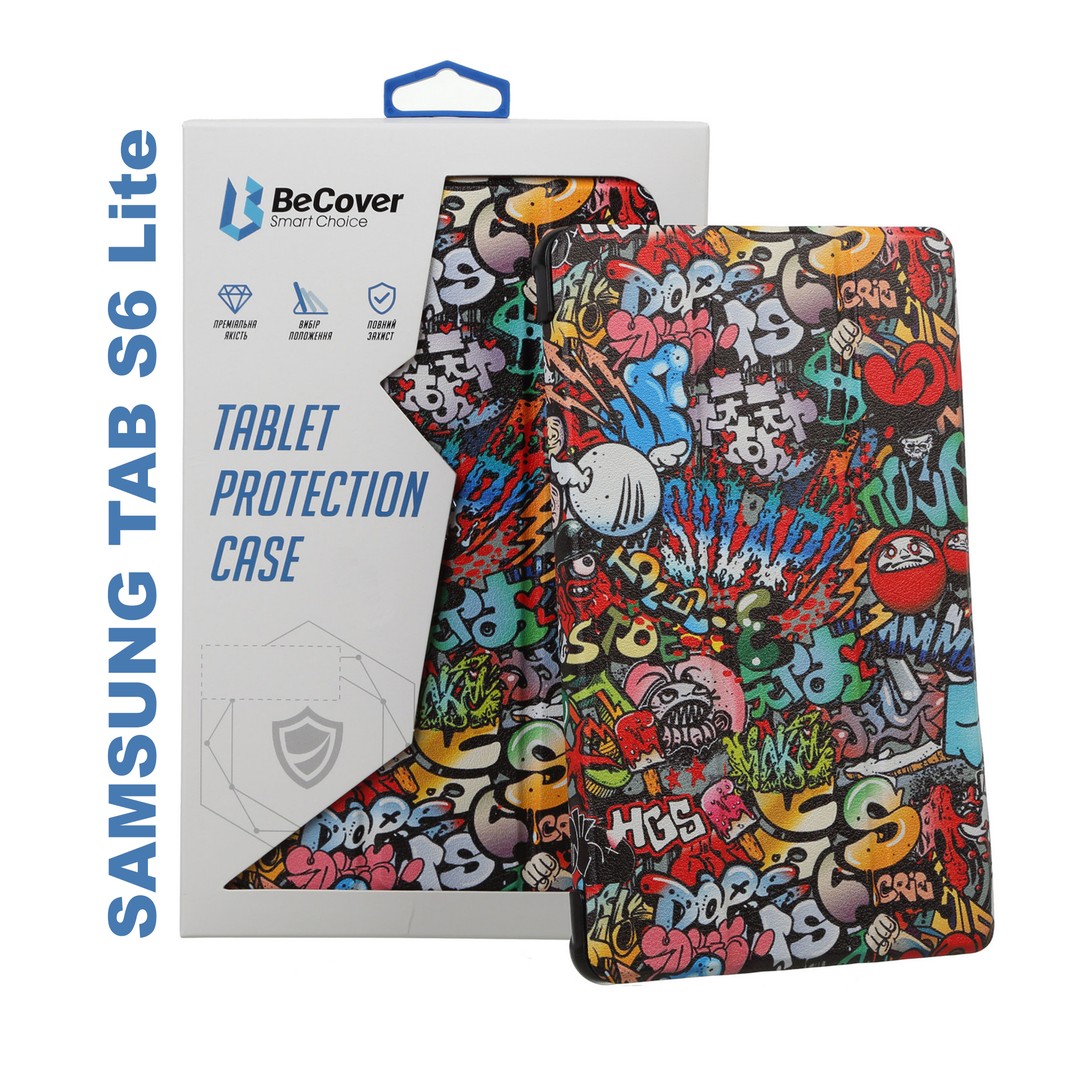 Чохол-книжка BeCover Smart Case для Samsung Galaxy Tab S6 Lite 10.4 P610/P615 Graffit-0