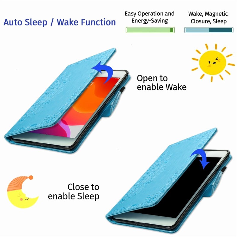 Книжка Art Case для Samsung Tab S7 Plus блакитна-3