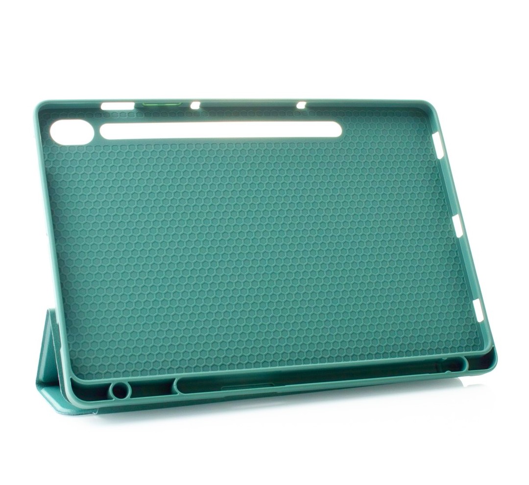 Книжка Smart Case для Samsung Tab S9FE Темно-зелена-2