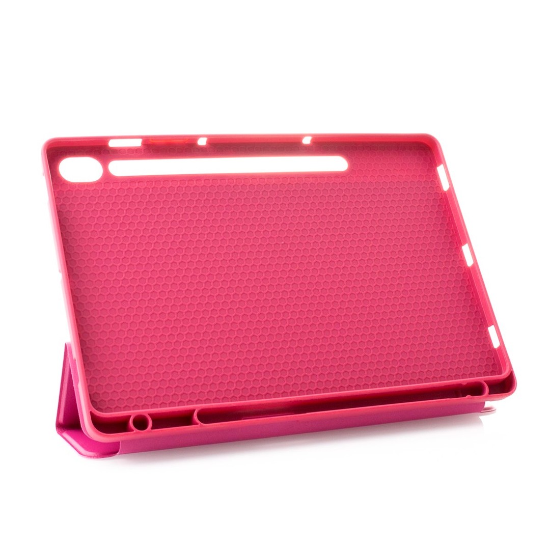 Книжка Smart Case для Samsung Tab S9FE  Малинова-2